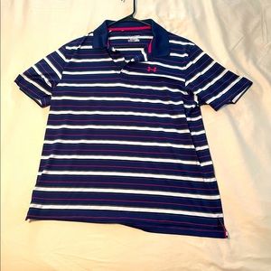 Under Armour Athletic Men’s Striped Polo Shirt